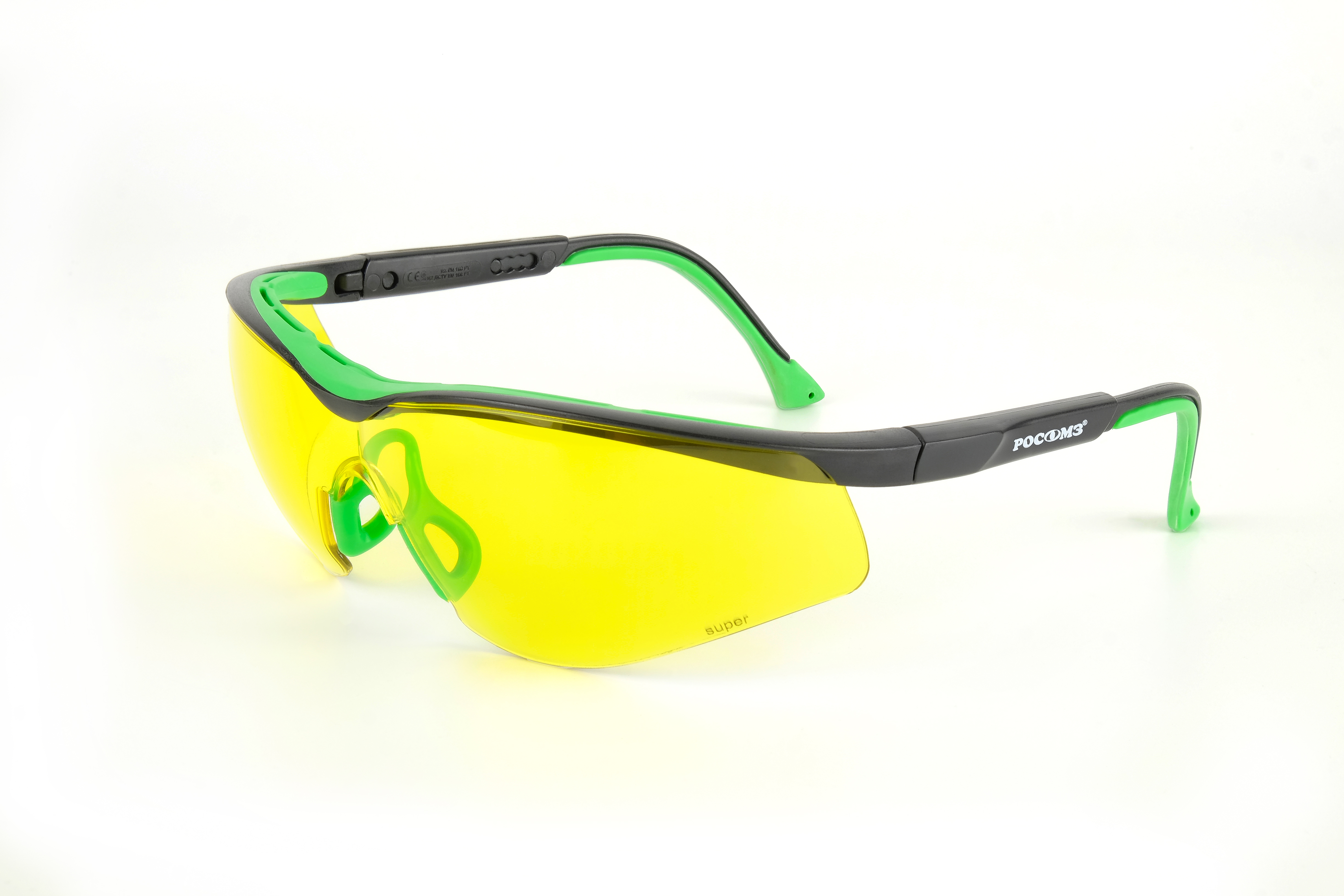 О50 MONACO CONTRAST super (2-1,2 PC) очки защитные открытые