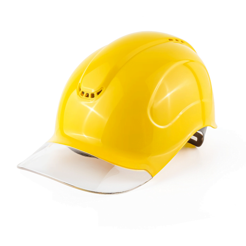 Каскетка защитная Абсолют® Визор желтая