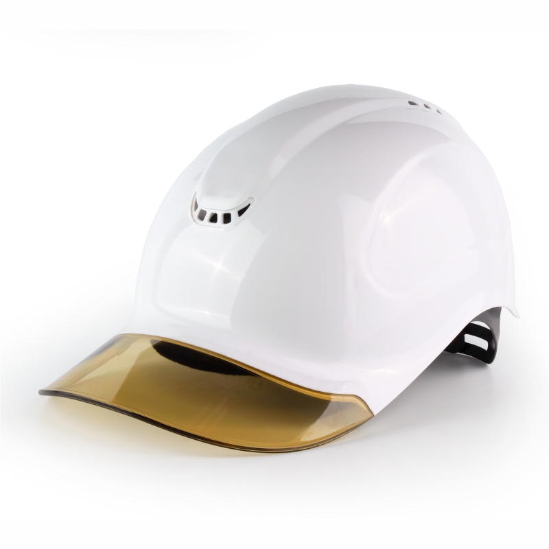 Каскетка защитная Абсолют® Визор белая