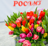 Праздничный обед на заводе РОСОМЗ